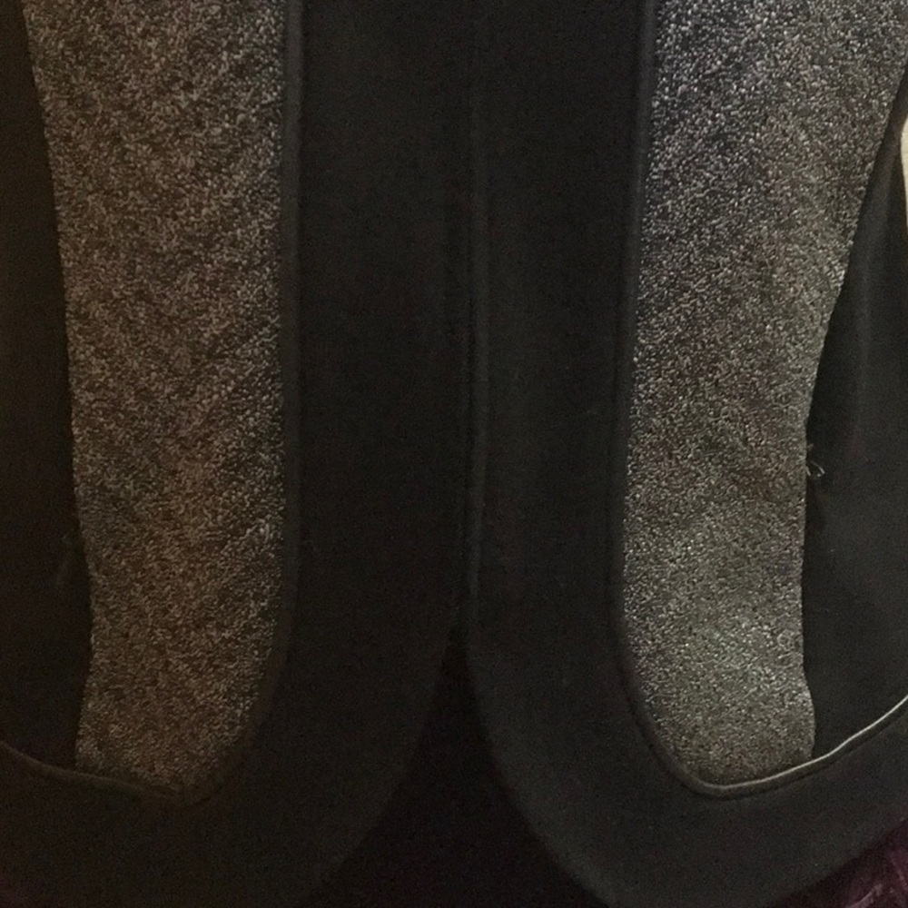 LAFAYETTE 148 NY Black KNIT BLAZER Chevron 4P - Picture 6 of 8